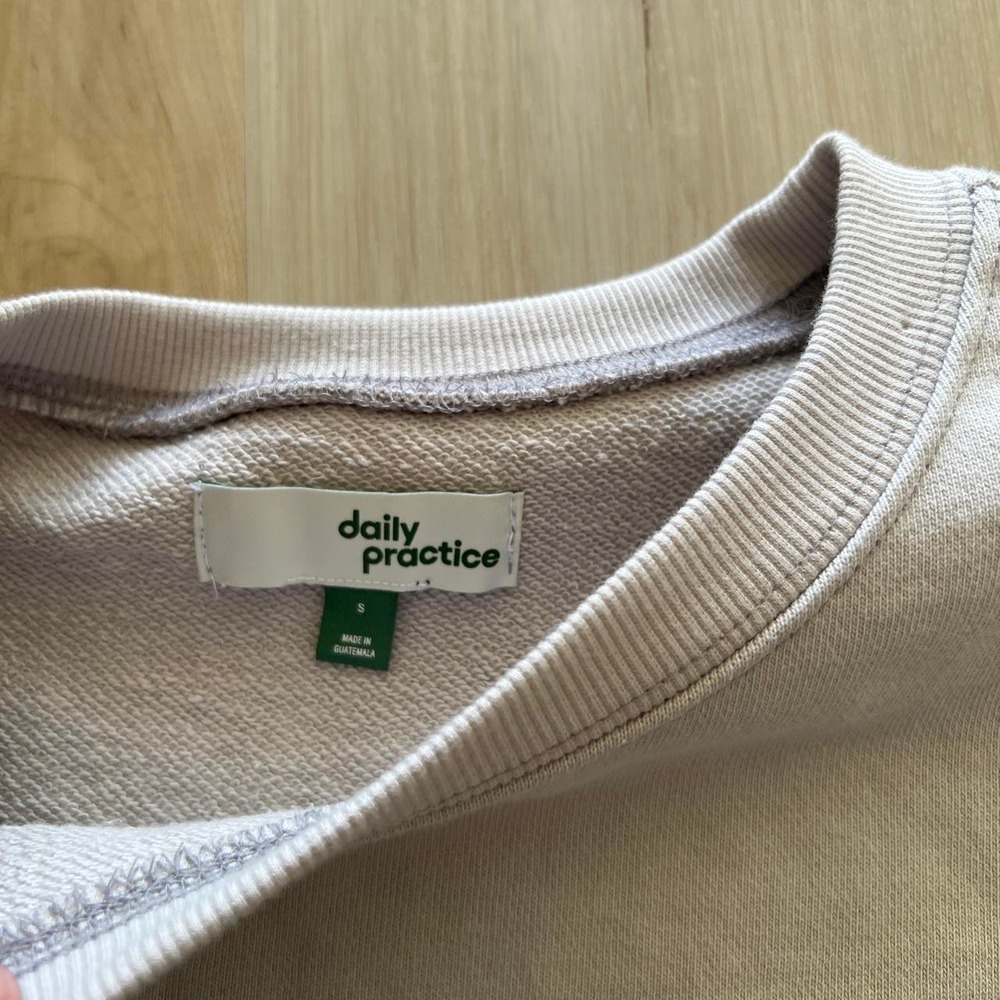 Daily Practice Mauve top with button details, Women's Small - Picture 2 of 6